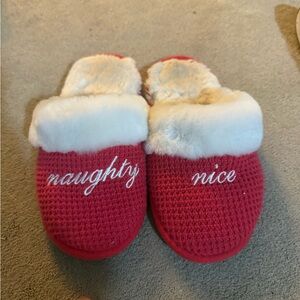Victoria secret PINK naughty & nice slippers